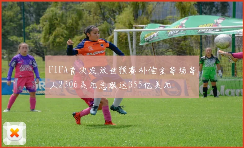 FIFA首次发放世预赛补偿金每场每人2306美元总额达355亿美元
